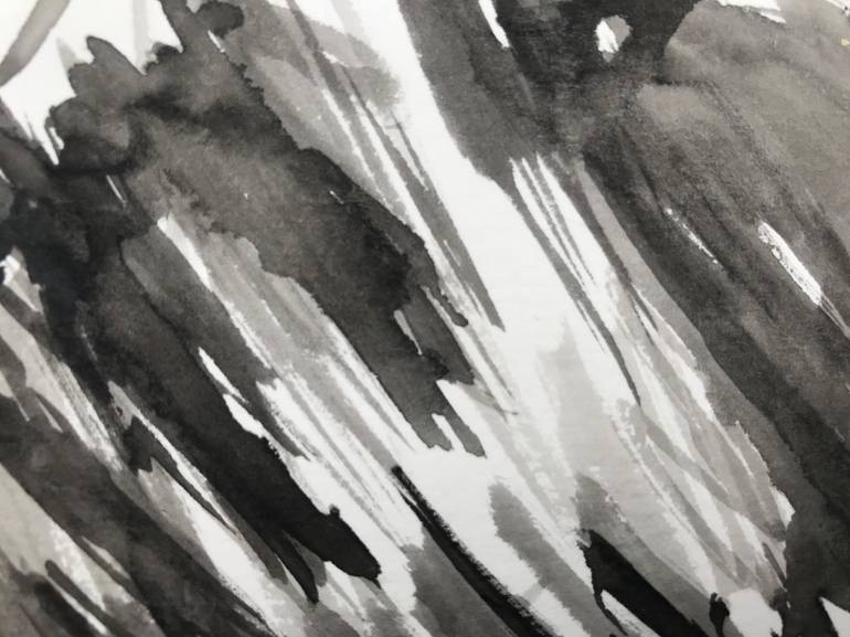 Original Abstract Fantasy Painting by Benjamin Iddouche