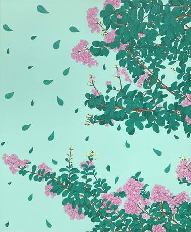 Original Floral Paintings by Eunjoo Choi