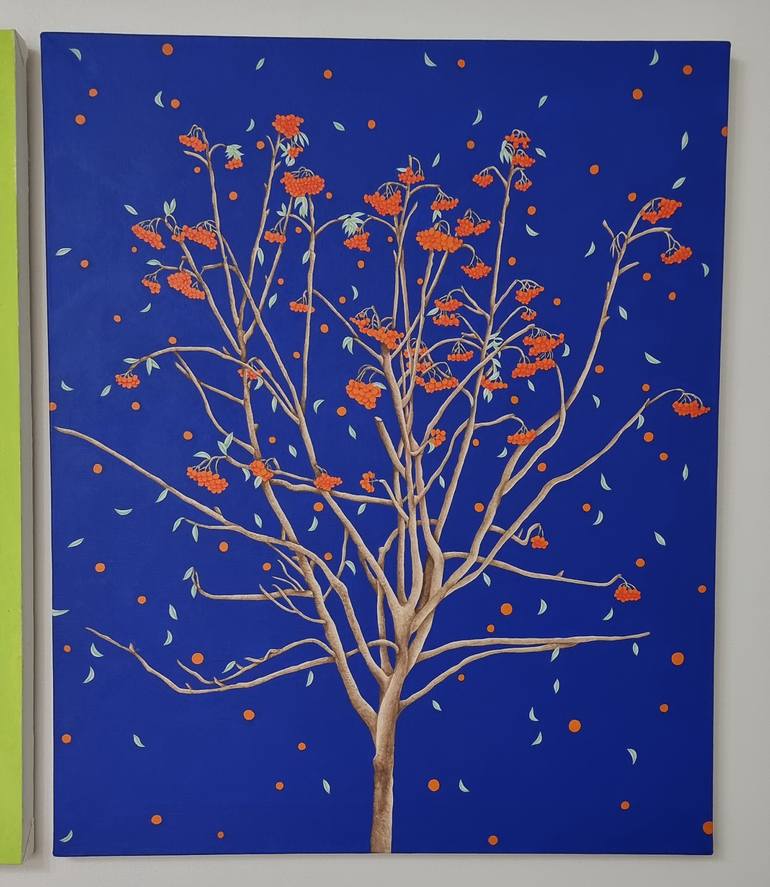 Original Contemporary Floral Painting by Eunjoo Choi