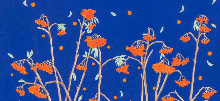 Original Contemporary Floral Painting by Eunjoo Choi