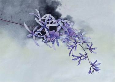 Original Classicism Floral Paintings by Maria A