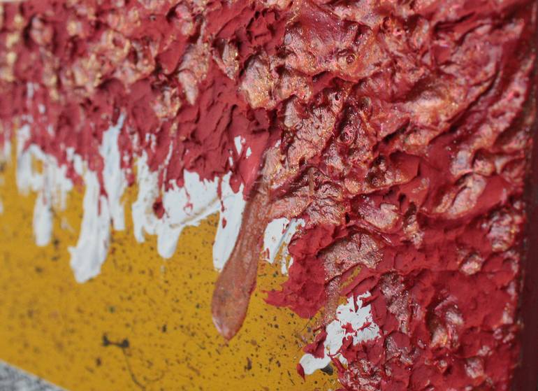 Original Surrealism Abstract Mixed Media by Sam Rueger