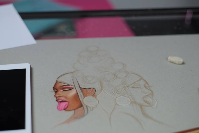 Original Illustration Pop Culture/Celebrity Drawing by Alejandro Villagran