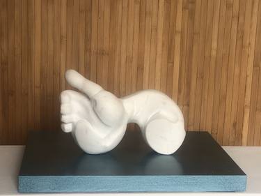 Original Abstract Body Sculpture by Michael Dimenstein