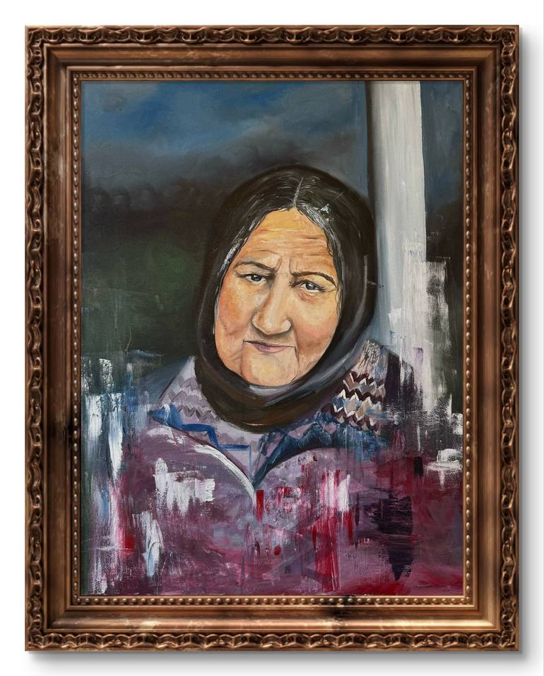 Original Expressionism Women Paintings by Zahra Baghirli