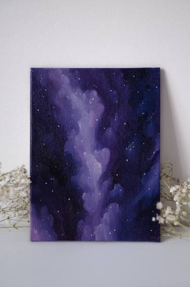 Original Surrealism Outer Space Paintings by Anastasia Yakovleva