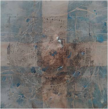 Original Religious Mixed Media by Nicola Artuso