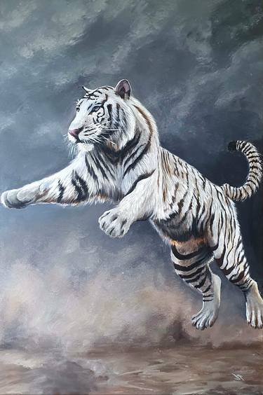 Original Realism Animal Paintings by D T