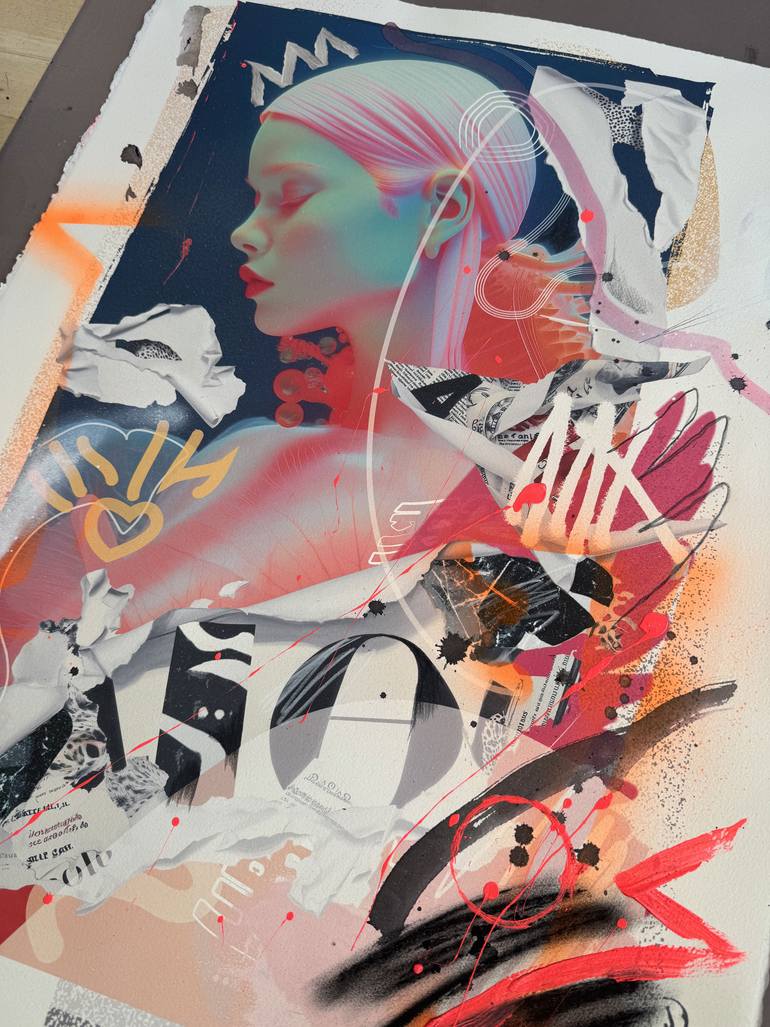 Original Pop Art Fashion Mixed Media by Dimitri Jelezky
