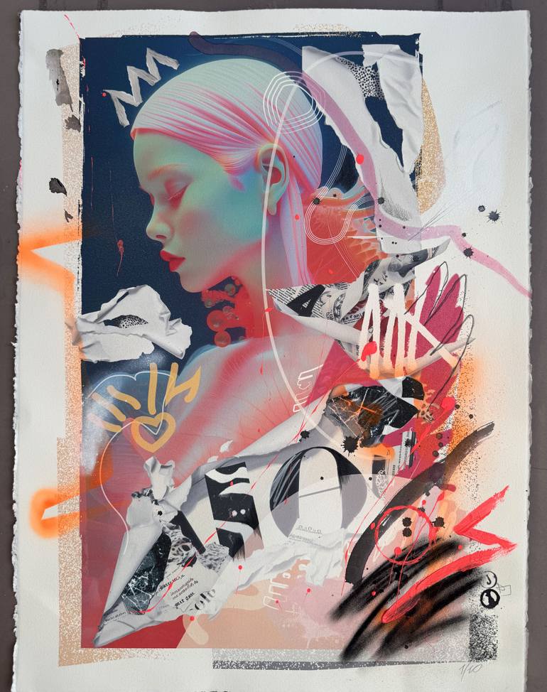 Original Pop Art Fashion Mixed Media by Dimitri Jelezky