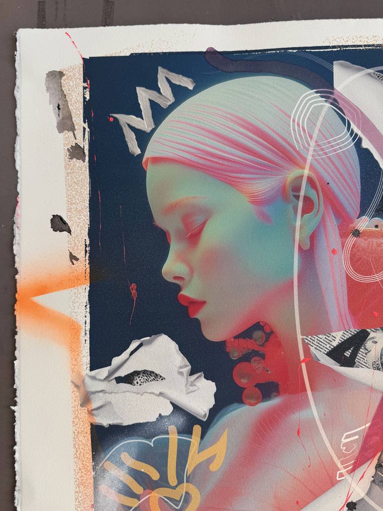 Original Pop Art Fashion Mixed Media by Dimitri Jelezky
