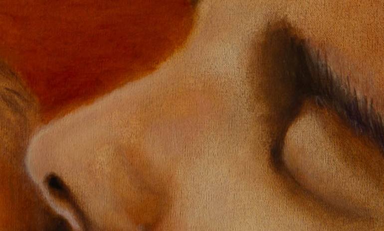 Original Realism Family Painting by Antonello Camiletti