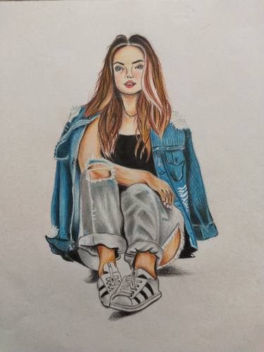 Original Illustration Fashion Drawings by Anshika Arora