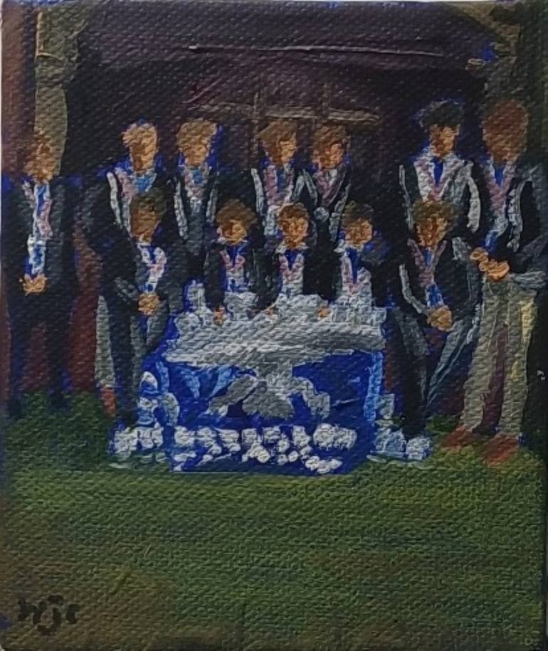 Original People Paintings by William Cave