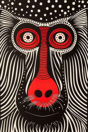 Print of Abstract Animal Printmaking by Frank Daske