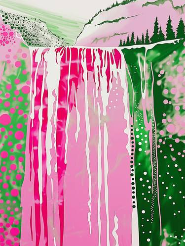 Original Abstract Expressionism Landscape Digital by Frank Daske