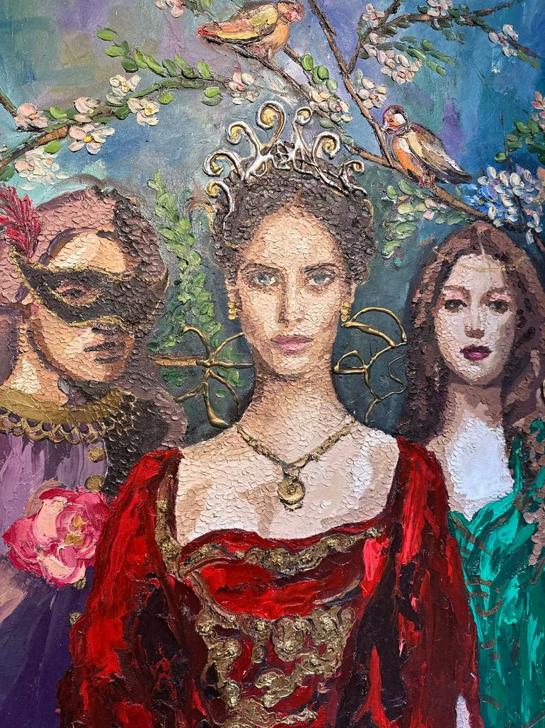 Original Portraiture Cinema Painting by Pinar Kalem