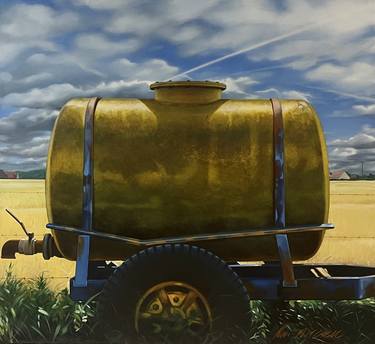 Original Figurative Rural Life Paintings by Barry MITCHELL