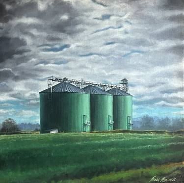 Original Contemporary Rural Life Paintings by Barry MITCHELL