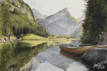 Original Realism Landscape Paintings by Kevin Ho