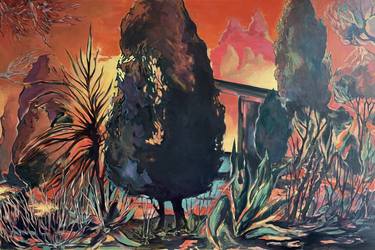 Original Contemporary Landscape Painting by Tamas Szikszay
