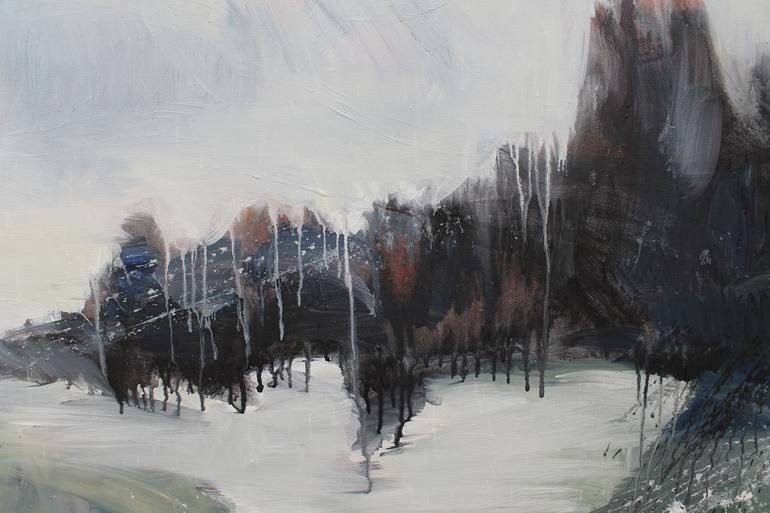 Original Landscape Painting by Tamas Szikszay