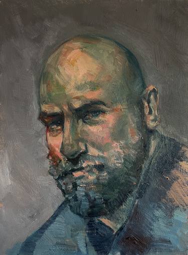 Original Portraiture Portrait Paintings by Tamas Szikszay