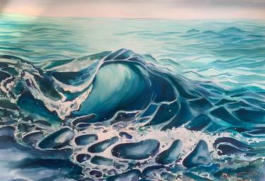 Original Conceptual Water Paintings by Milena Dmitrieva