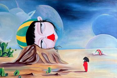 Original Conceptual Fantasy Painting by Yuliia Dzhurenko