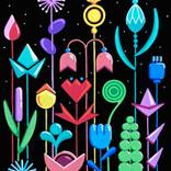 Midnight Meadow III by Lovisa Kjerrgren