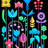 Midnight Meadow IV by Lovisa Kjerrgren