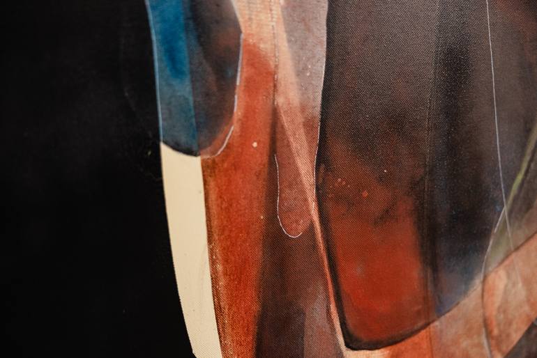Original Contemporary Abstract Painting by Elena Anastasiou Neocleous