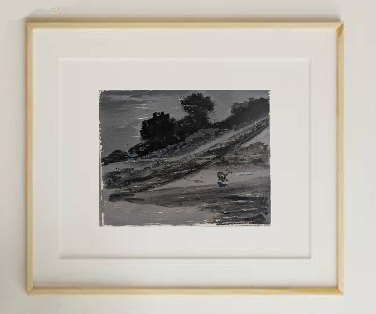 Original Impressionism Landscape Painting by Amir Hossein Moradi