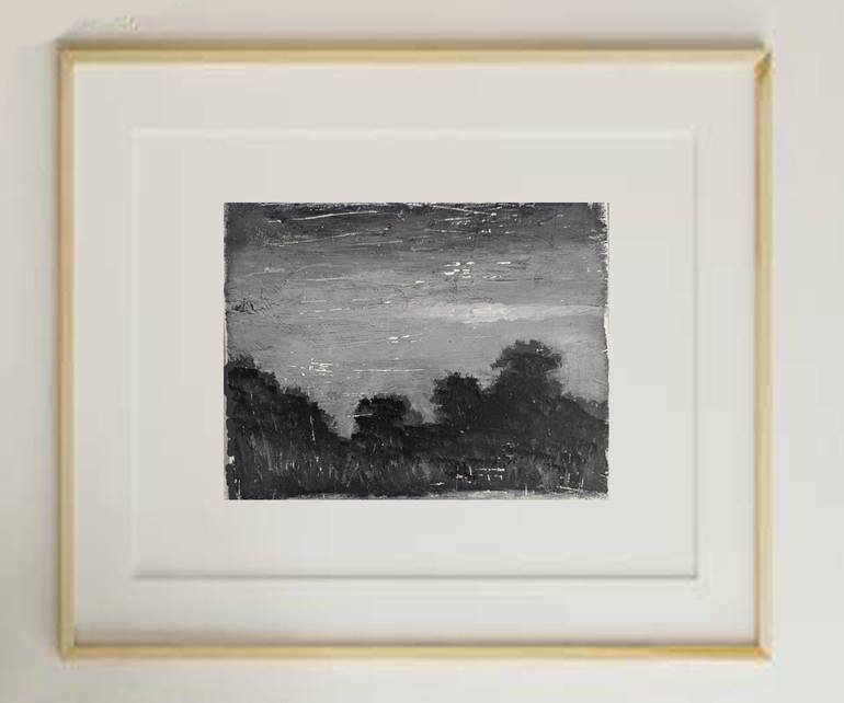 Original Impressionism Landscape Painting by Amir Hossein Moradi