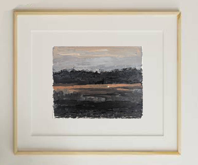 Original Impressionism Landscape Painting by Amir Hossein Moradi