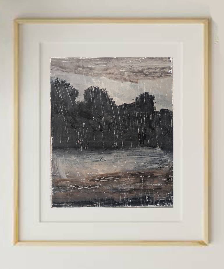 Original Impressionism Landscape Painting by Amir Hossein Moradi
