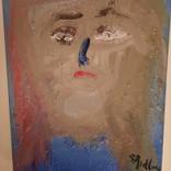 Portrait Of My Very Nice Neighbour Janet by Stuart Ridley
