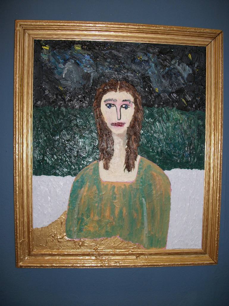 WOMAN Painting by Stuart Ridley | Saatchi Art