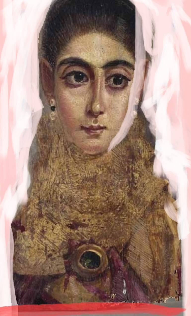 Portrait of a woman, known as L'Européenne, 2014, by stuART ridley ...