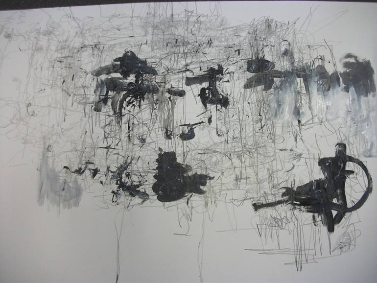 Life is tragic Drawing by Stuart Ridley | Saatchi Art