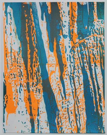 Original Abstract Printmaking by Mark Williams