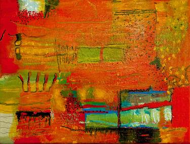 Original Abstract Expressionism Abstract Paintings by Lynne Mercer