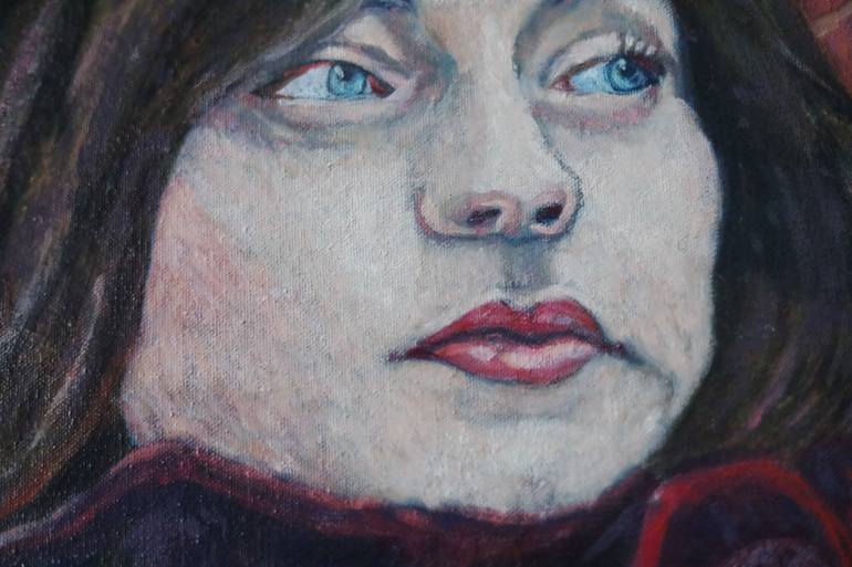Original Figurative People Painting by Beata Garanty