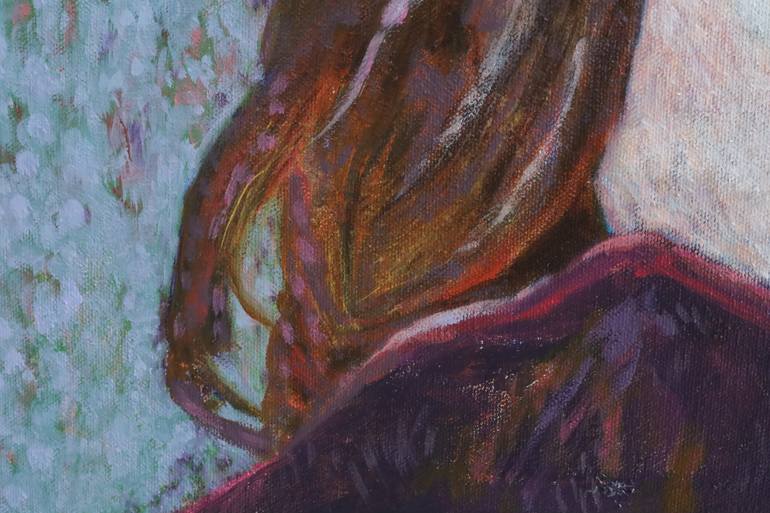 Original Figurative People Painting by Beata Garanty