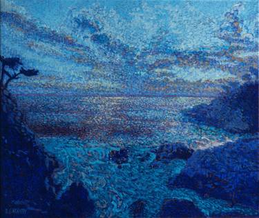 Original Impressionism Landscape Painting by Beata Garanty