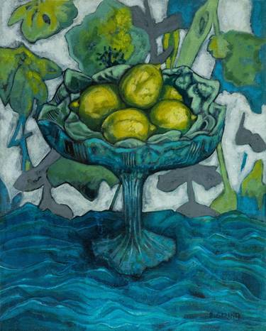 Print of Expressionism Still Life Paintings by Beata Garanty
