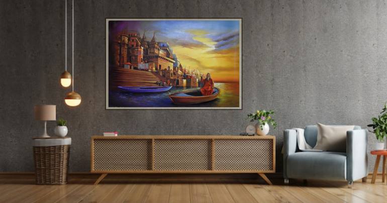 Original Street Art Landscape Painting by Artace Studio