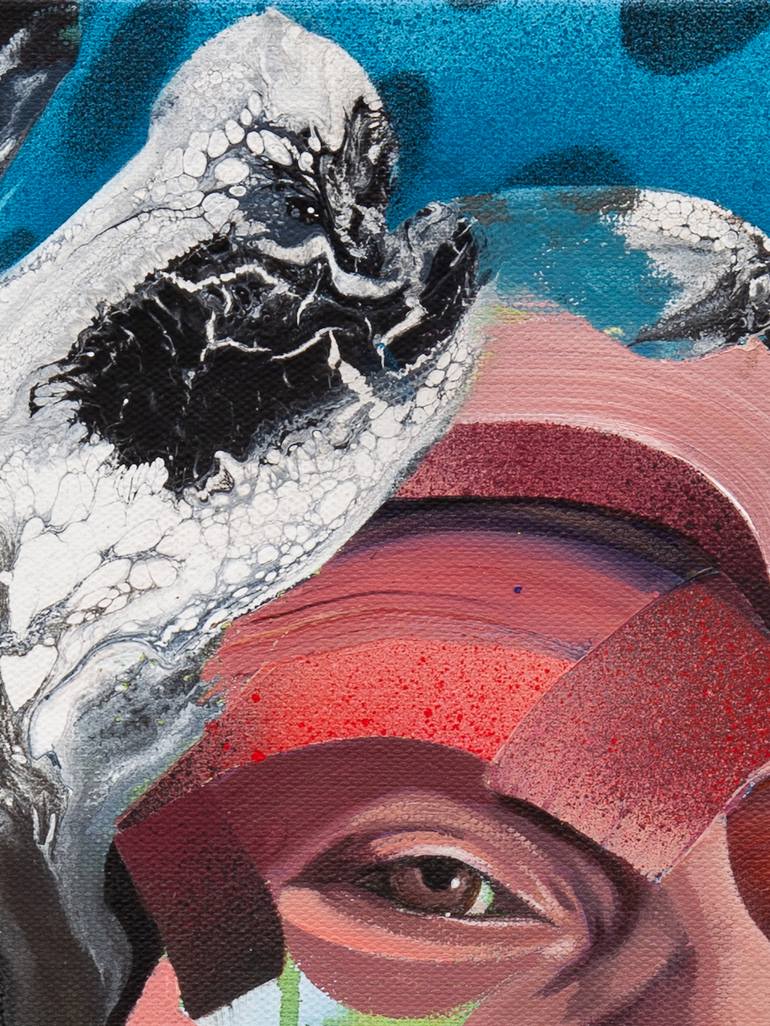 Original Figurative Abstract Painting by Mark Engel