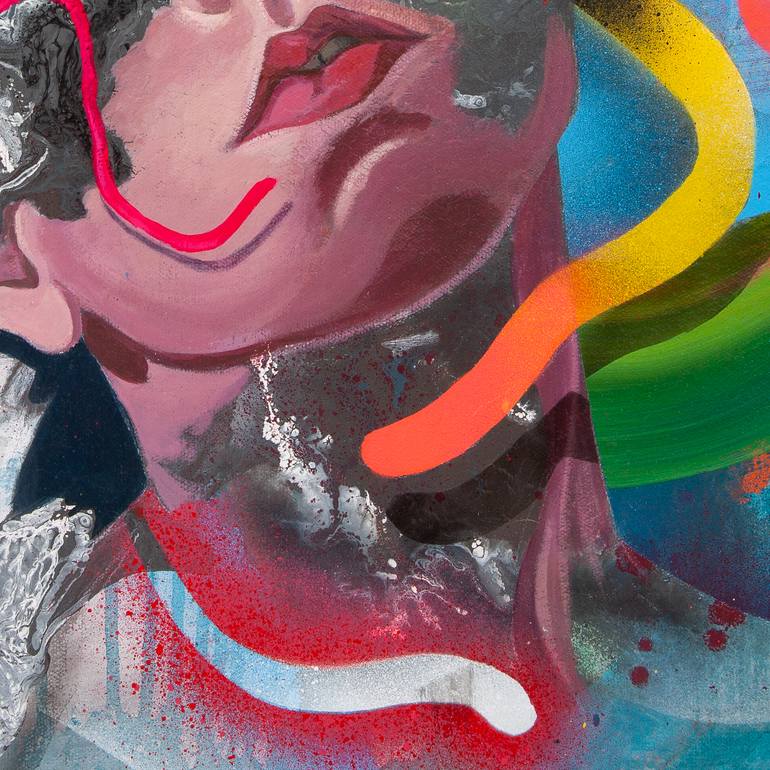 Original Figurative Abstract Painting by Mark Engel