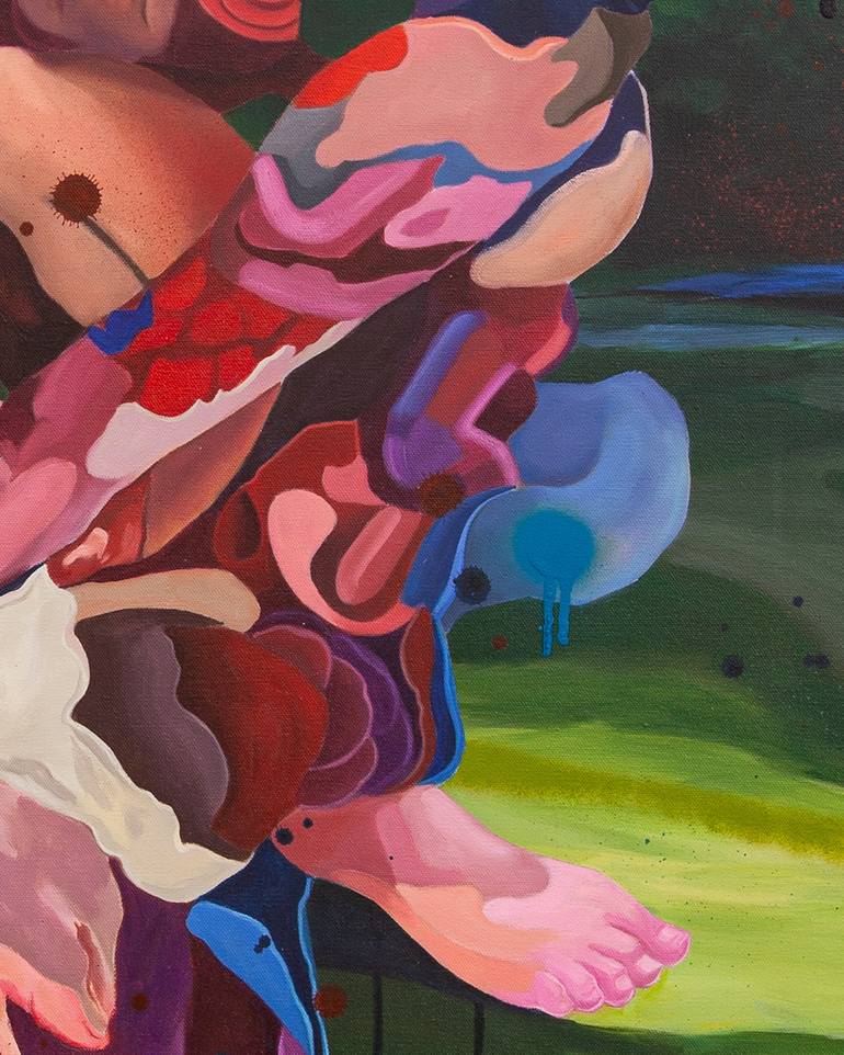Original Contemporary Abstract Painting by Mark Engel